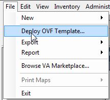 deploy ovf