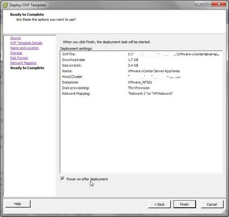 deploy ovf 5