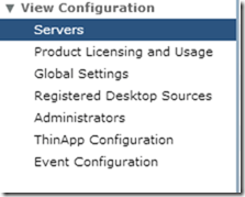 1. View Configuration