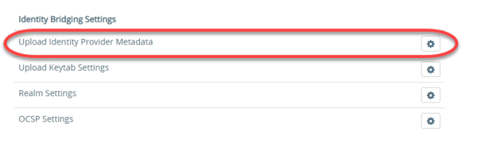 11. Identity Provider Metadata