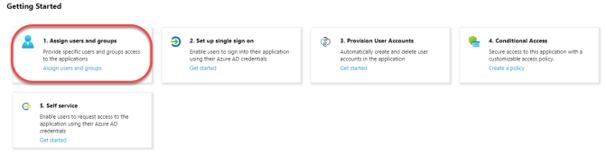 5. Assign Users and Groups