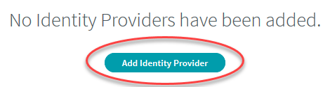 3. Add Identity Providers
