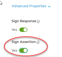 7. Sign Assertion